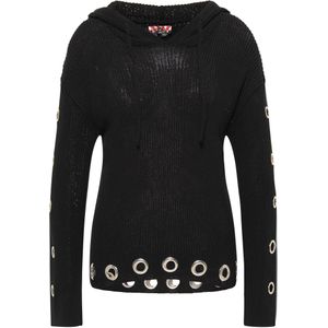 myMo ROCKS - Gebreide Trui - Rovic - Met Capuchon