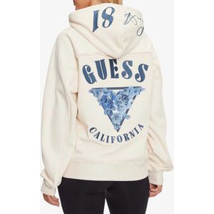 Guess Dames hoodie hood roses triangle