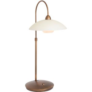 Steinhauer Klassiek gebogen tafellamp sovereign classic brons