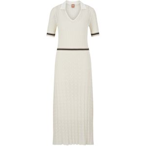 BOSS - Faselia - Gebreide Jurk - Wit - Dames