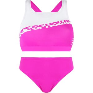 Speedo - House Of Holland - Tweedelig Zwempak - Roze Wit - Dames