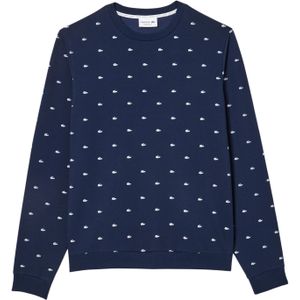 Lacoste - Sweatshirt - Katoen - Met Krokodillenprint