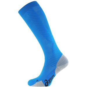 Asics - Logo Compression Support - Compressiekousen - Blauw - Medium