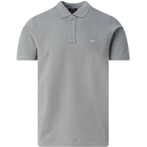 Denham - Lupo - Poloshirt - Steel - Katoen