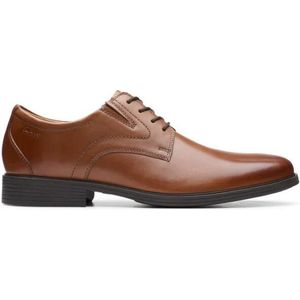 Clarks - Whiddon Plain - Heren Veterschoen - Bruin
