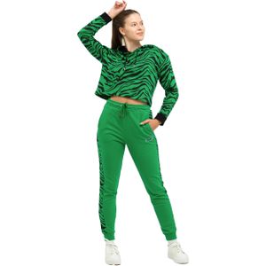 Tom Barron - Sportpak - Groen - Dierenprint - Lange Mouw