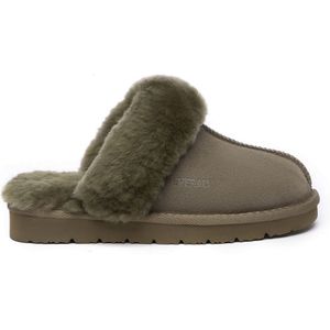 EVER - RAVEN - Damespantoffels - Zwart - Slip-on Ontwerp