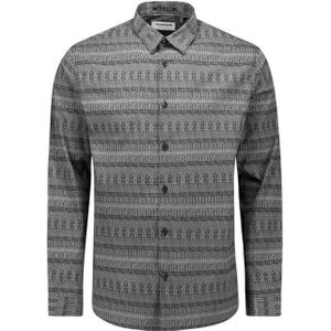 No Excess Shirt stretch allover printed night