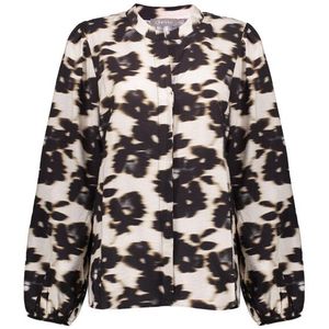 Geisha - Blouse 53755-20 - Zwart-wit - Damesblouse