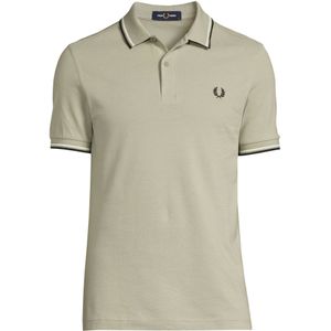 Fred Perry - Regular Fit Polo - Seagrass - Katoen