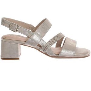 TAMARIS - Comfort Damessandalen - Cloudy Gold - Hallux-vriendelijk - Hoogwaardig Materiaal