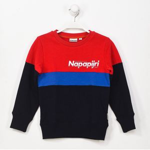 GA4EQ2 jongenssweater met lange mouwen en ronde hals