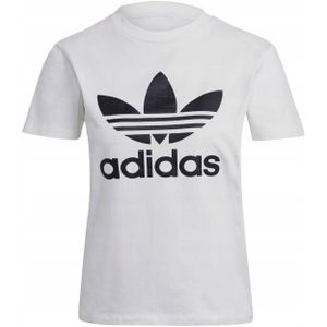 Adidas - Trefoil T-shirt - Dames - Effen - Korte Mouwen