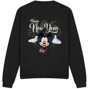 Disney Unisex mickey mouse nieuwjaarssweatshirt voor volwassenen