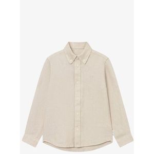 Les Deux - Kristian - Overhemd - Light Sand - Linnen