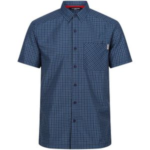 Regatta - Kalambo VIII - Geruit Overhemd - 100% Polyester - Korte Mouwen - UPF 50+