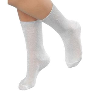 CaliCosy Paar thermische herensokken (41-44) wit