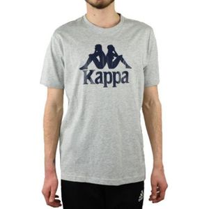 Kappa - Caspar - T-shirt - Wit - 100% Katoen - Logo - Korte Mouwen