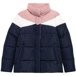 4F - h4z21 - Gewatteerde Jas - Kleurenblok - Dames
