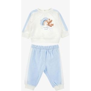 Monnalisa - Baby Joggingpak - Panna Nuvola - Trainingspak