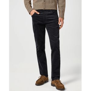 Wrangler Greensboro heren regular-fit corduroy black