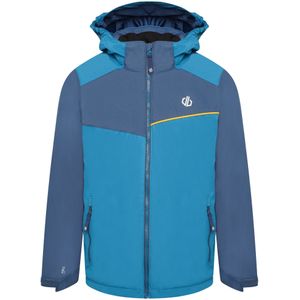 Dare2b - Kleurenblok Winterjas - Rood - 100% Polyester - Ademend Waterdicht