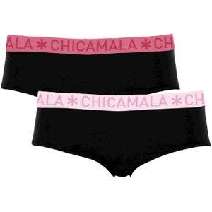 Muchachomalo Girls 2-pack hipster solid