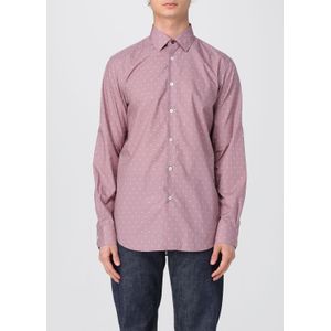 Slim Fit Gepunkte Lange Mouwen Shirt