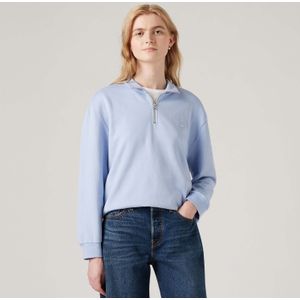 Levi's - Everyday - Sweatshirt - Lichtblauw - Kwartrits