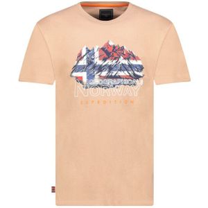 Geographical Norway - Jummit Shirt - Heren T-shirt - Beige