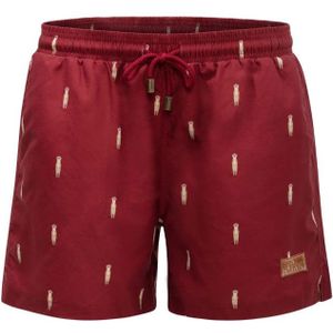 Narwal Narwal recycled swim trunks meerkat red