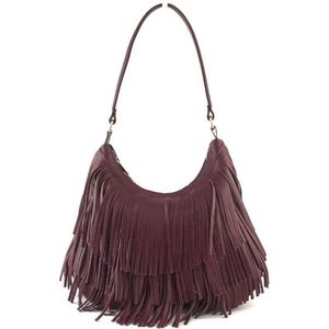 R.o.s.e. - Casual Schoenen - Bordeaux Rood - Leer