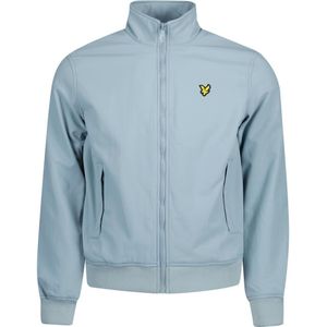 Lyle & Scott - Fleece Gevoerde Jas - Blauw - Trechterhals