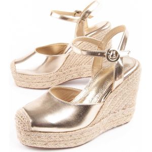 Montevita - Espadrilles - Goud - Met Sleehak