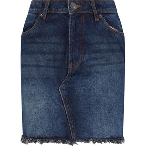 Urban Classics Dames denim zware minirok