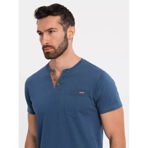 Ombre Italian style poloshirt heren suéde - italianstyle
