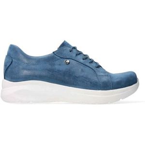 Wolky - 06401 Blitz - Sneakers - Zwart - Leer/Nubuck