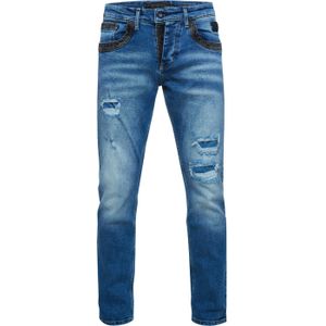 Rusty Neal - YOKOTE - Jeansbroek - Stone-washed - Rechte Pasvorm