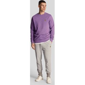 Lyle & Scott - Crewneck Sweatshirt - Paars - 100% BCI-katoen