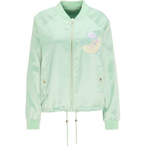 Mymo - Satijnen Blouson - Neo Munt - Dames