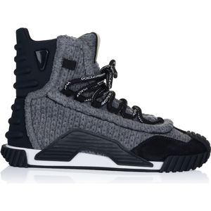 Dolce & Gabbana - Sneakers - Grijs - Hoogwaardige Materialen