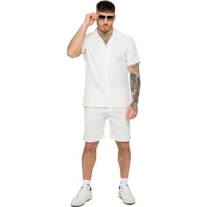 Enzo - Heren Overhemden - Geribd - Met Structuur