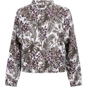 Zoso - Jas Sandra - Offwhite-bordeaux - Dames - Oversized Pasvorm