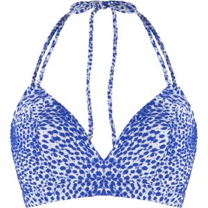 LingaDore - Bikinitop - Blauw - Dierenprint - Met Beugel