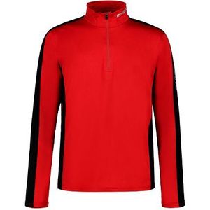 Skipully Icepeak Men Fleminton Thermal 1/2 Zip Shirt Burgundy