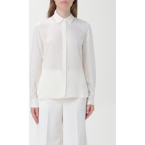 Zijden Blouse Met Lange Mouwen