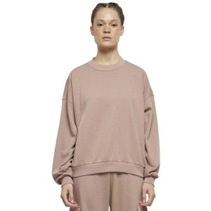 Urban Classics Dames terrycloth crew hals oversized sweatshirt