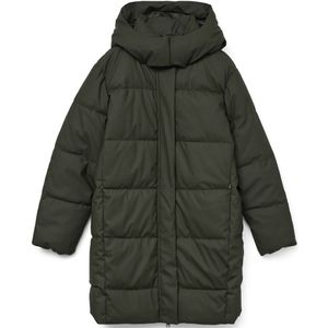 Vero Moda Vmgretakylie coated coat noos army