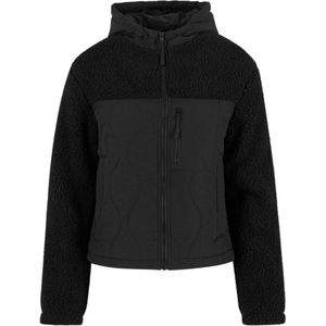 Urban Classics Dames crinkle fleece jas