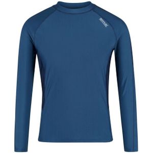 Regatta - Herenuitzetter - Sportshirt - Zwart - 85% Polyester, 15% Elastaan